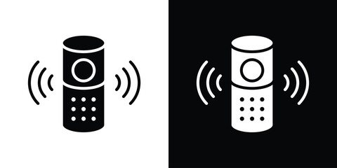 Smart speaker icon vector, filled flat sign, solid pictogram. Symbol, logo illustration.