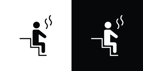 Sauna icon vector, filled flat sign, solid pictogram. Symbol, logo illustration.
