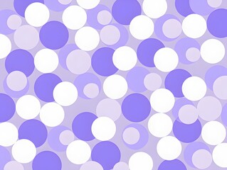 Abstract Background with Blue and White Circles