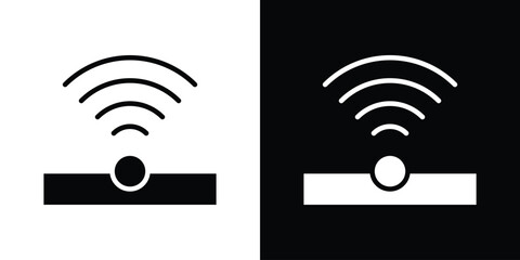 Infrared icon vector, filled flat sign, solid pictogram. Symbol, logo illustration.