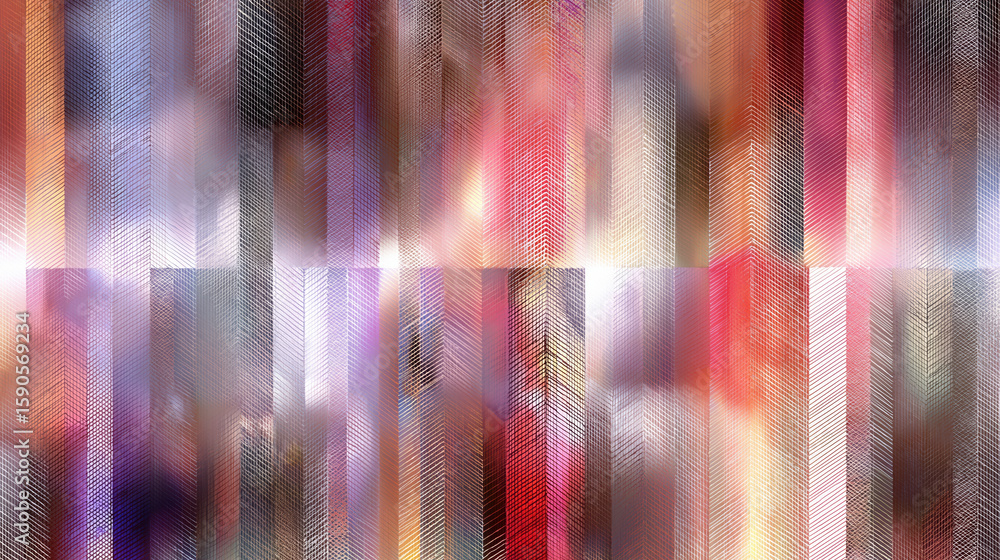 Poster colorful abstract patterns create a vibrant backdrop for artistic expression