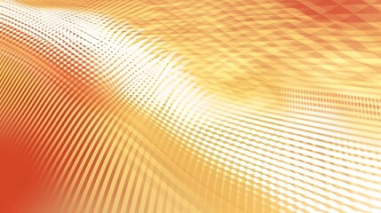 Retro Orange & White Design