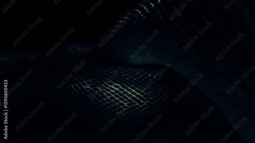 Poster dark grid abstract: a sophisticated dark grid abstract undulates with subtle texture, bathed in dim,