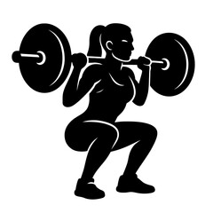 woman lifting weights