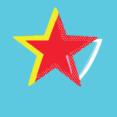 Obraz premium The star is bright.eps