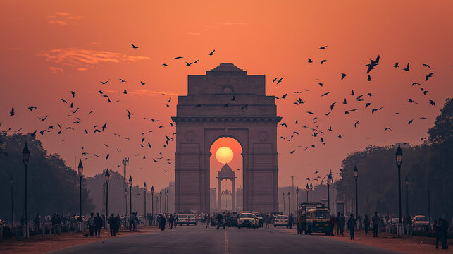 India Gate Delhi &ndash; Iconic War Memorial Monument in New Delhi | Tourist Attraction & Historical Landmark