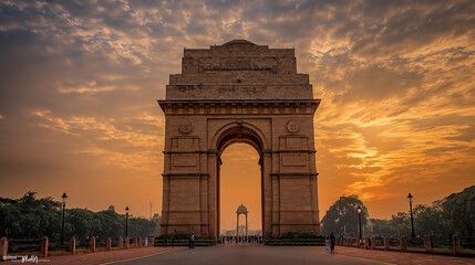 India Gate Delhi – Iconic War Memorial Monument in New Delhi | Tourist Attraction & Historical Landmark