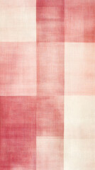 Textured old red plaid fabric seamless pattern background illustration
