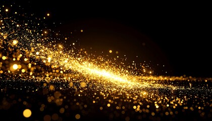 Abstract gold glitter background
