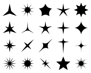 Obraz premium Star and Spark Element
