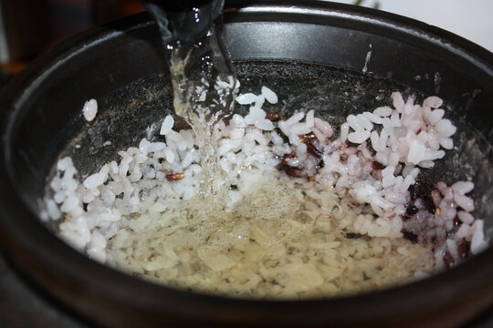 Scorhed Rice Images