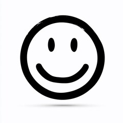 Fototapeta premium simple smiley face