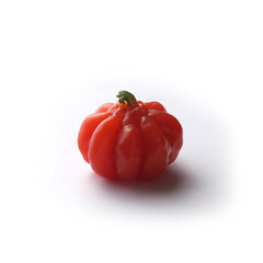 Pitanga fruit on a white background