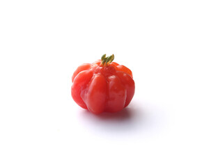 Pitanga fruit on a white background
