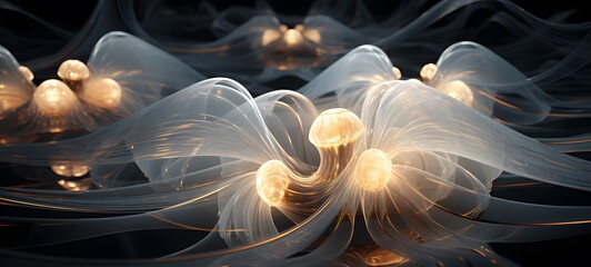 hawai Wireframe, photorealistic, cinematic,ai generative