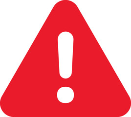 Red Attention Warning Exclamation Mark