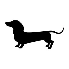 Dachshund Silhouette Vector
