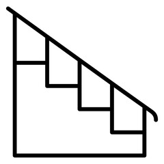 Staircase Outline Icon