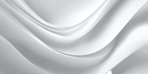 Abstract image of flowing, white fabric with soft, undulating curves and subtle highlights, creating a sense of elegance and serenity