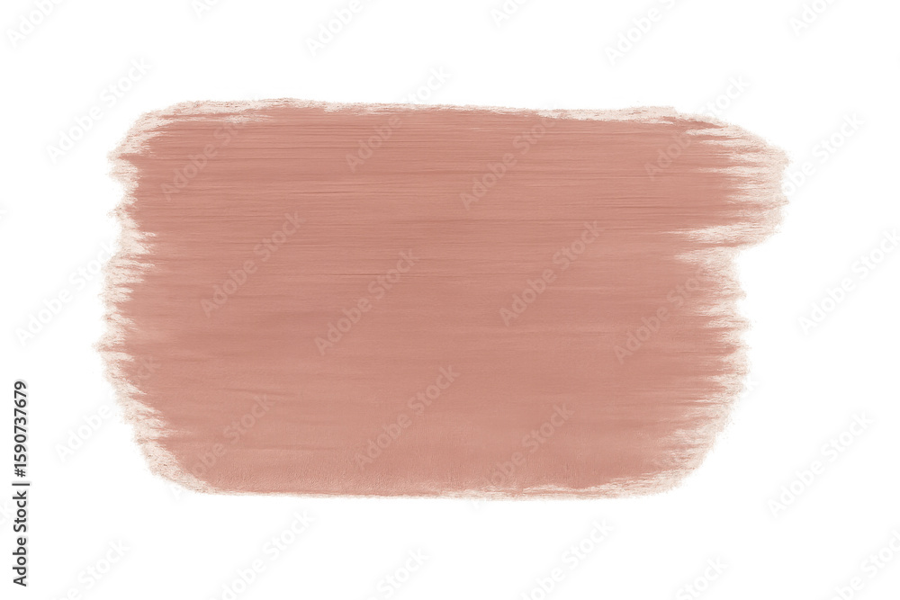 Poster pink brush stroke creating a textured background with transparent edges, ideal for adding artistic t