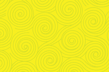 A vibrant vector background features circular curved line patterns with yellow gradient tones, creating a dynamic and energetic visual for modern design.

