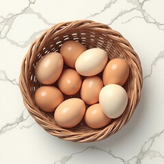 eggs in a basket icon 