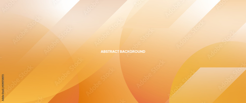 Poster abstract yellow background with clashing beveled patterns. futuristic design of elegant and simple g