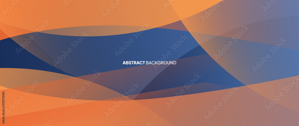 Poster Abstract background with round objects overlapping each other to form a beautiful pattern. Vector template for digital lux business banner, contemporary formal invitation, luxury voucher