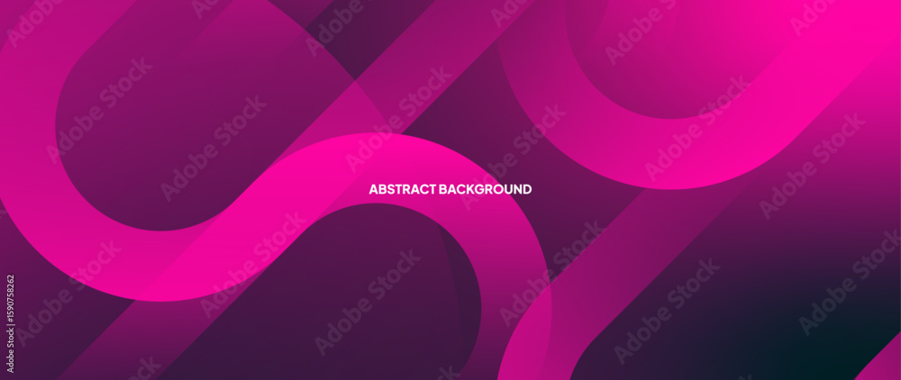 Poster abstract pink and purplebackground with clashing patterns of oblique geometric objects. neat design 