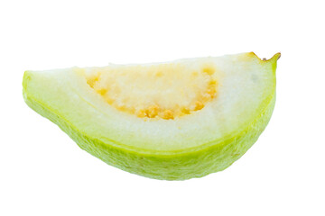 High Quality PNG Picture of guava slice isolated on white background