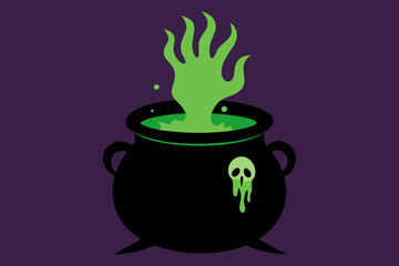 haunted cactus with lantern base halloween art