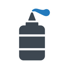 Obraz premium Glue bottle icon