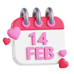 Valentines Day 3D Icon