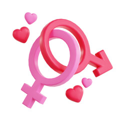 Gender Sign 3D Icon
