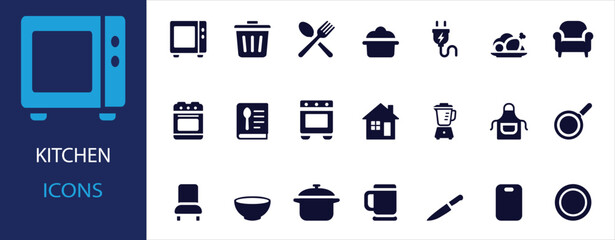 KITCHEN ICON SET