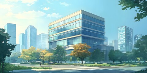 Law office, city firm building.