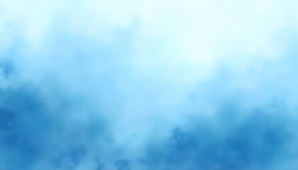 Obraz premium Ocean Mist with Blue Flowing Layers