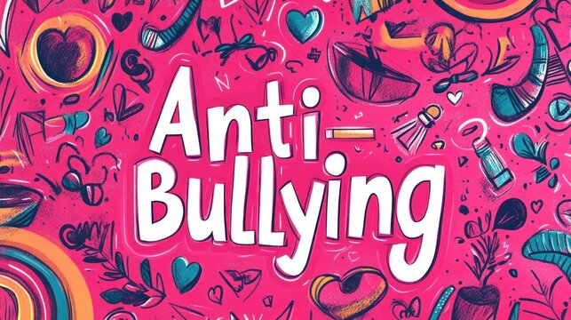 Empowering Harmony: A vibrant anti-bullying message for fostering kindness and respect