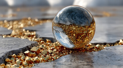 close up of a stone bracelet