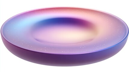 Obraz premium Abstract, iridescent dish
