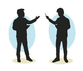 two businessmen shaking hands