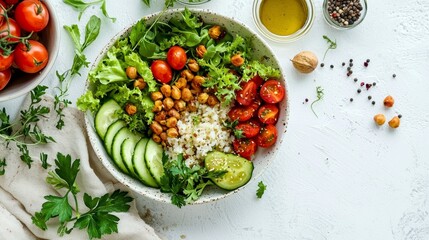 A peaceful environment highlighting the essence of mindful eating. 