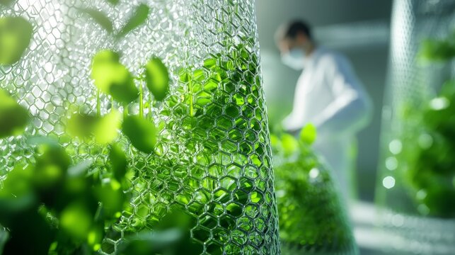Innovating with bio-based materials for a sustainable future.