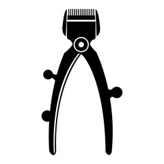 barber tool vector