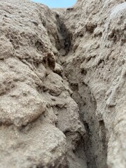 Dry Runnel in Seaside Cliff