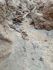 Close-up of Small Runnel