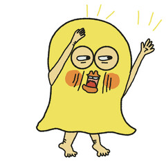 かわいいおばけです。