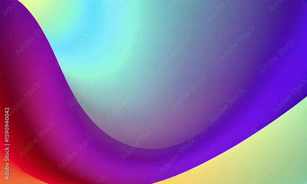 Poster vhs screen grab of an abstract video showing a few small blue spheres floating in space,