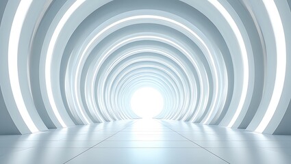 Obraz premium abstract 3d tunnel