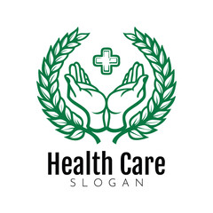 healthcare, healthy logo
